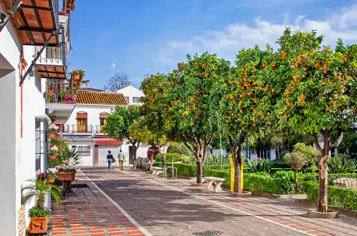 Plaza de los Naranjos de Marbella